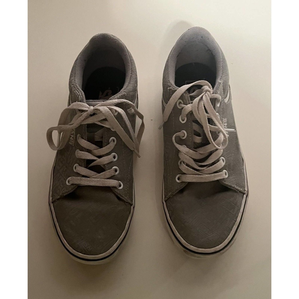 Vans Atwood Deluxe Aloha Oatmeal/White Deluxe Comfort Lace Up Mens Size 8 500714
